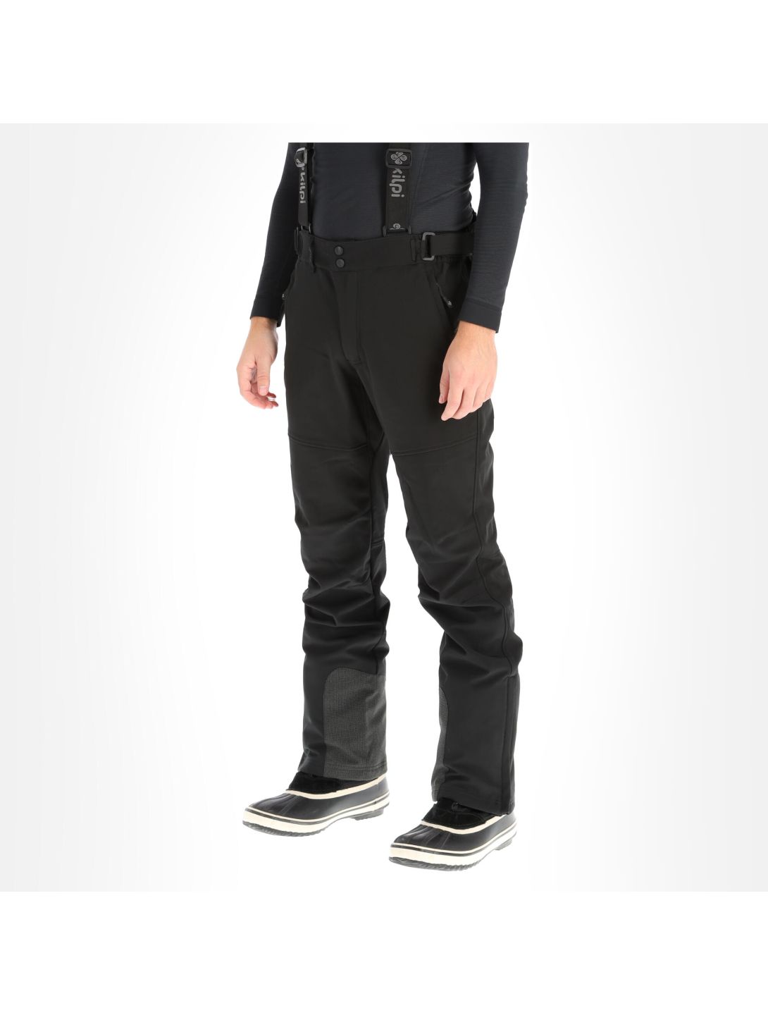 Kilpi, Rhea-M pantalones de esquí softshell hombres negro