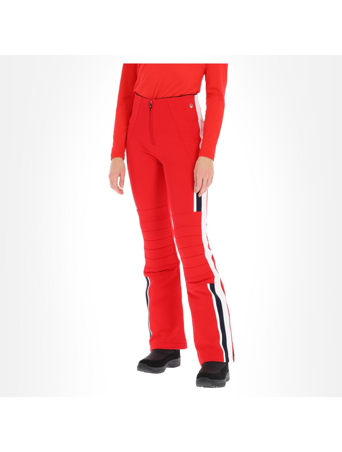 Sportalm, 942808540 pantalones de esquí softshell mujeres crimson rojo