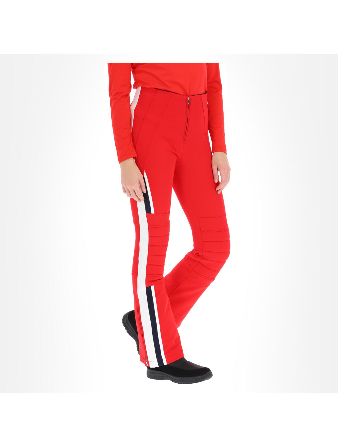 Sportalm, 942808540 pantalones de esquí softshell mujeres crimson rojo