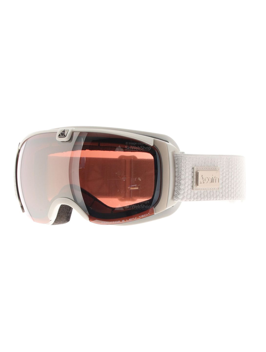 Cairn, Pear, goggle, mat white silver