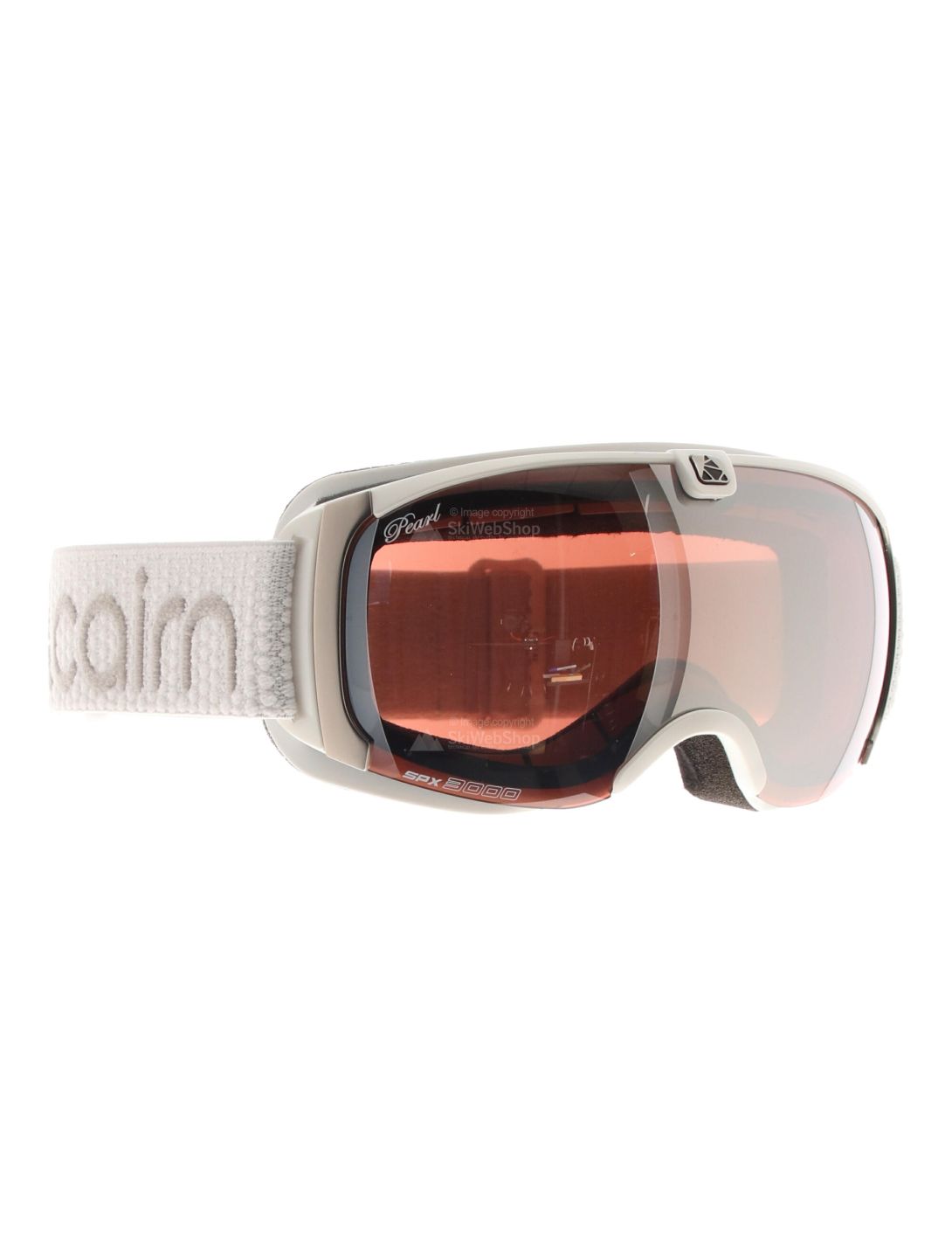 Cairn, Pear, goggle, mat white silver