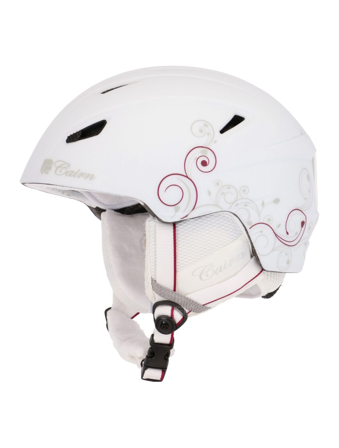 Casco Esquí Cairn Profil blanco mate mujer