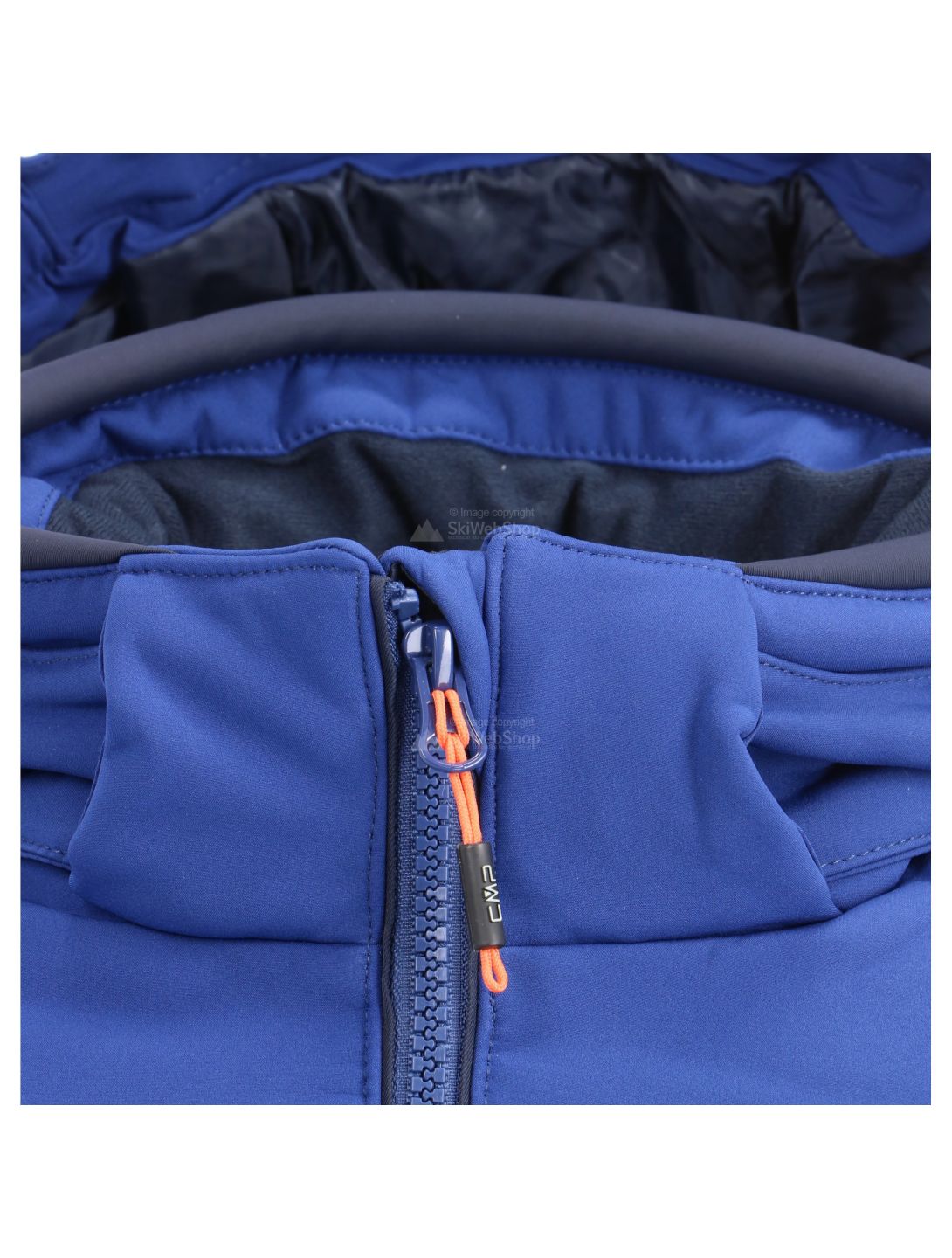 CMP, chaqueta de esquí, niños, azul/marine azul/naranja