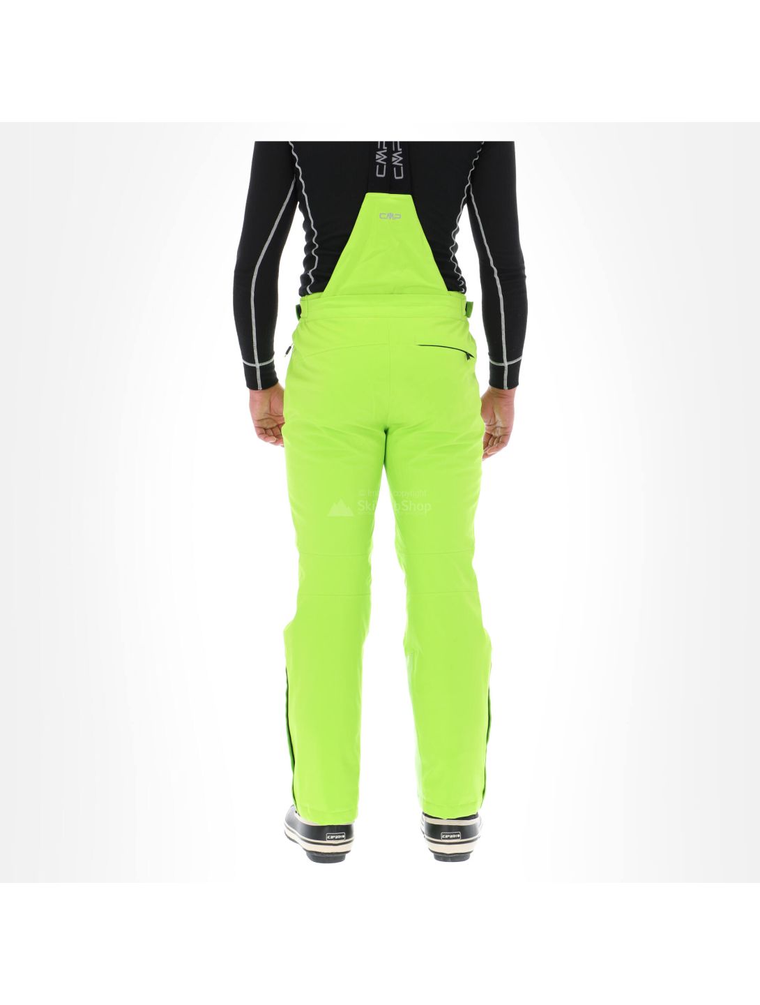 CMP, Ski pants, pantalones de esquí, hombres, lime verde