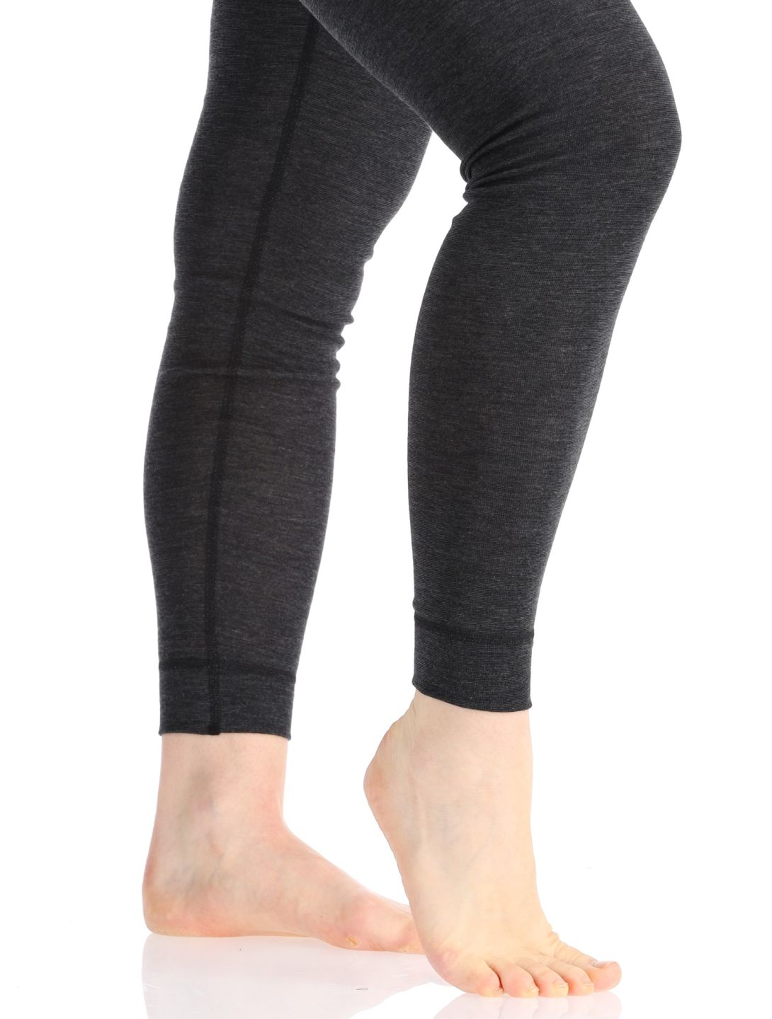 Craft, Core Wool Merino pantalón termoactivo mujeres Black Melange gris, negro 