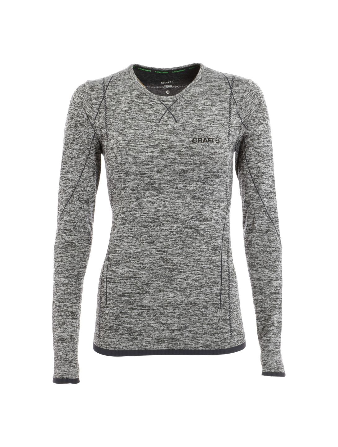 Craft, Active comfort RN LS, camisa térmica, mujeres, negro