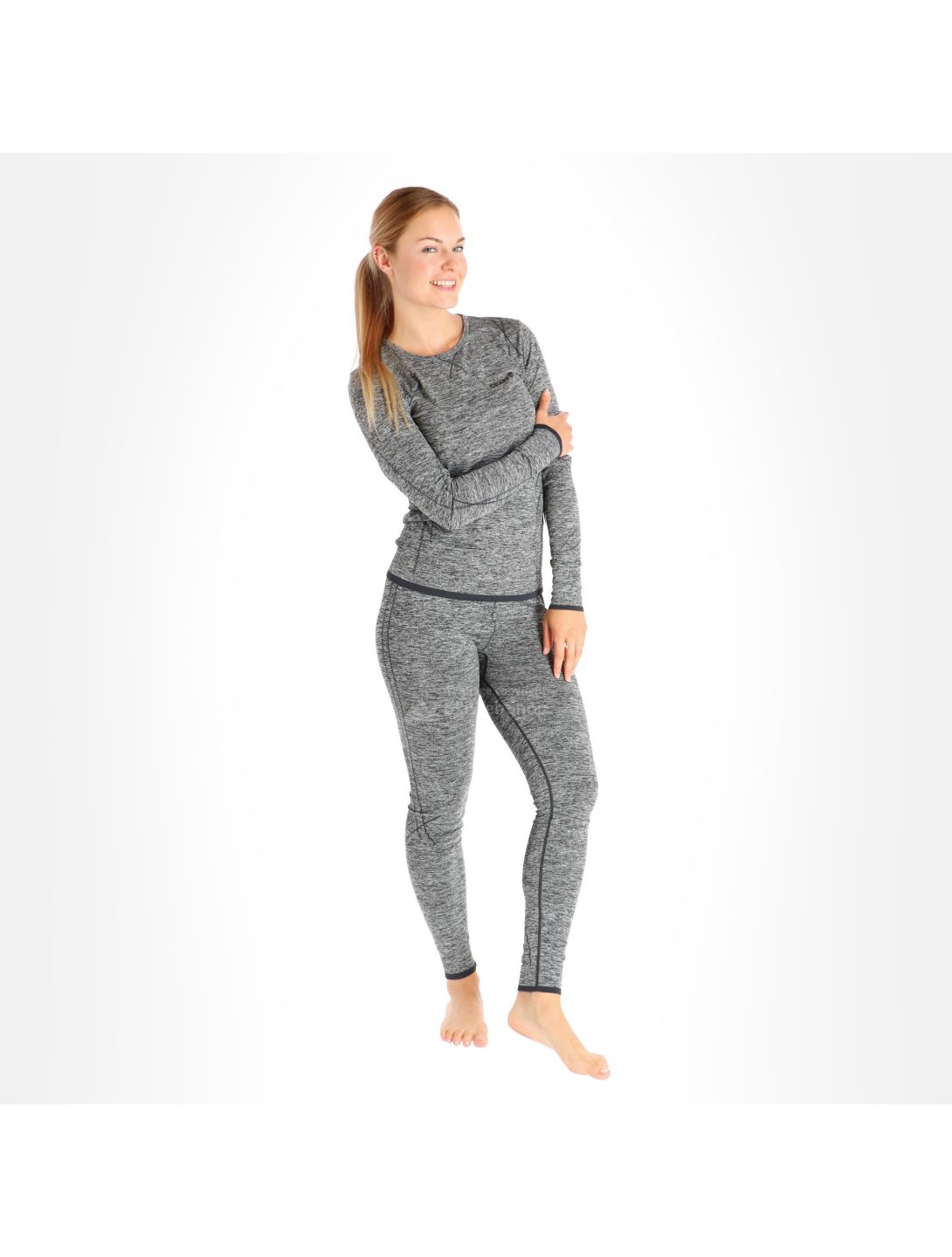 Craft, Active comfort RN LS, camisa térmica, mujeres, negro