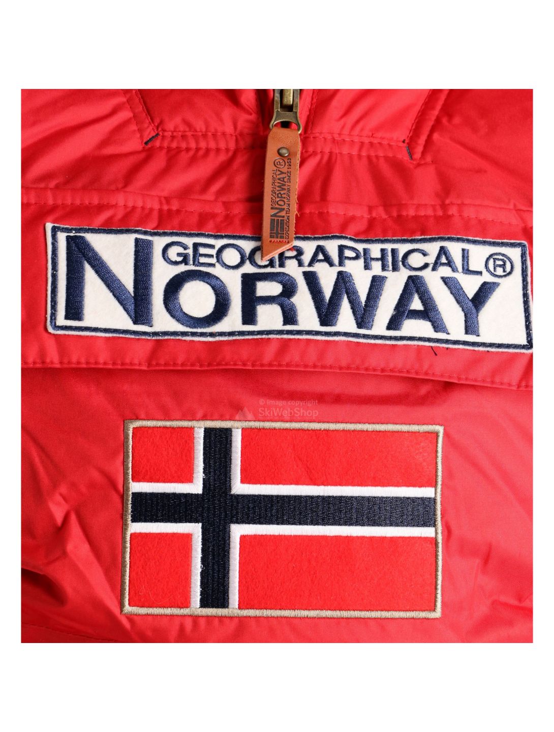 Geographical Norway, Boomera New 001 chaqueta de esquí mujeres rojo 