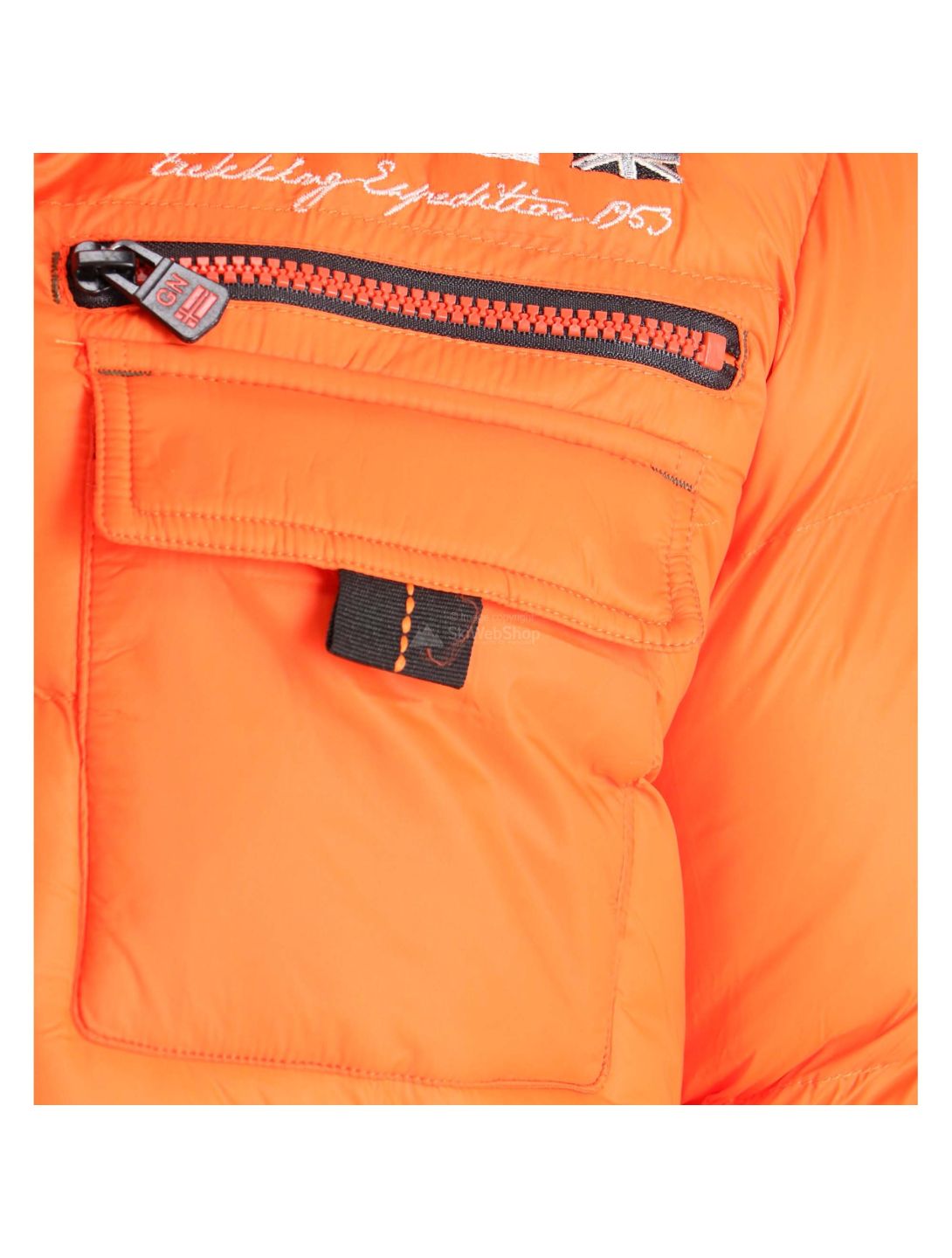 Geographical Norway, Citernier, chaqueta de invierno, hombres, naranja