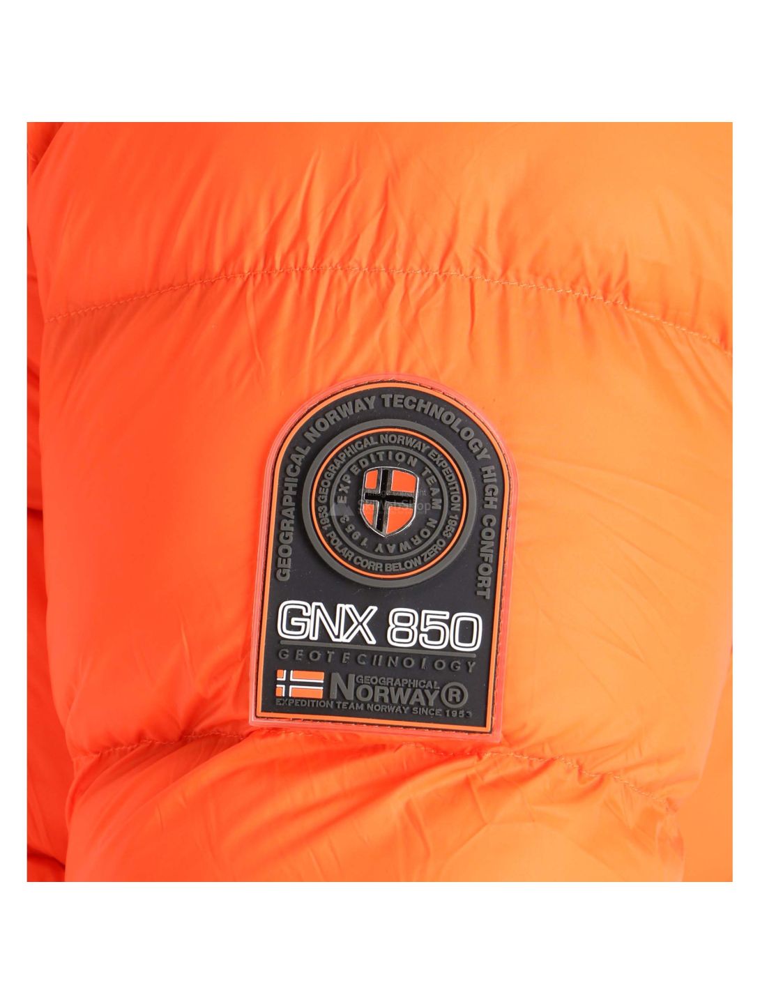 Geographical Norway, Citernier, chaqueta de invierno, hombres, naranja