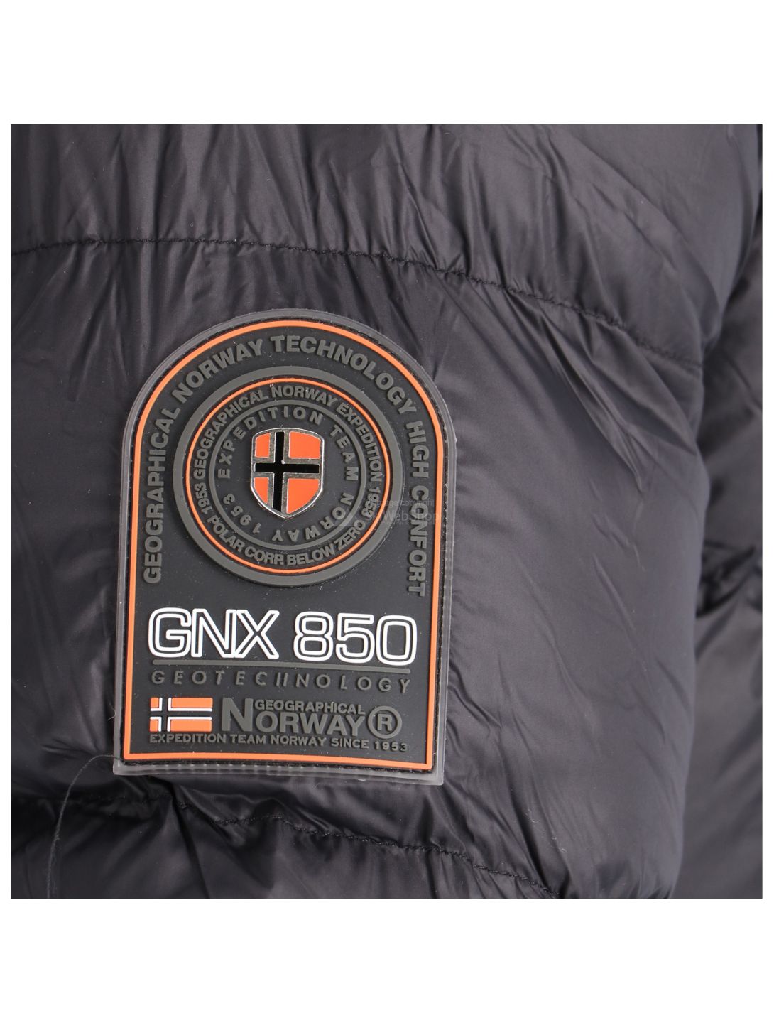 Geographical Norway, Citernier, chaqueta de invierno, hombres, negro