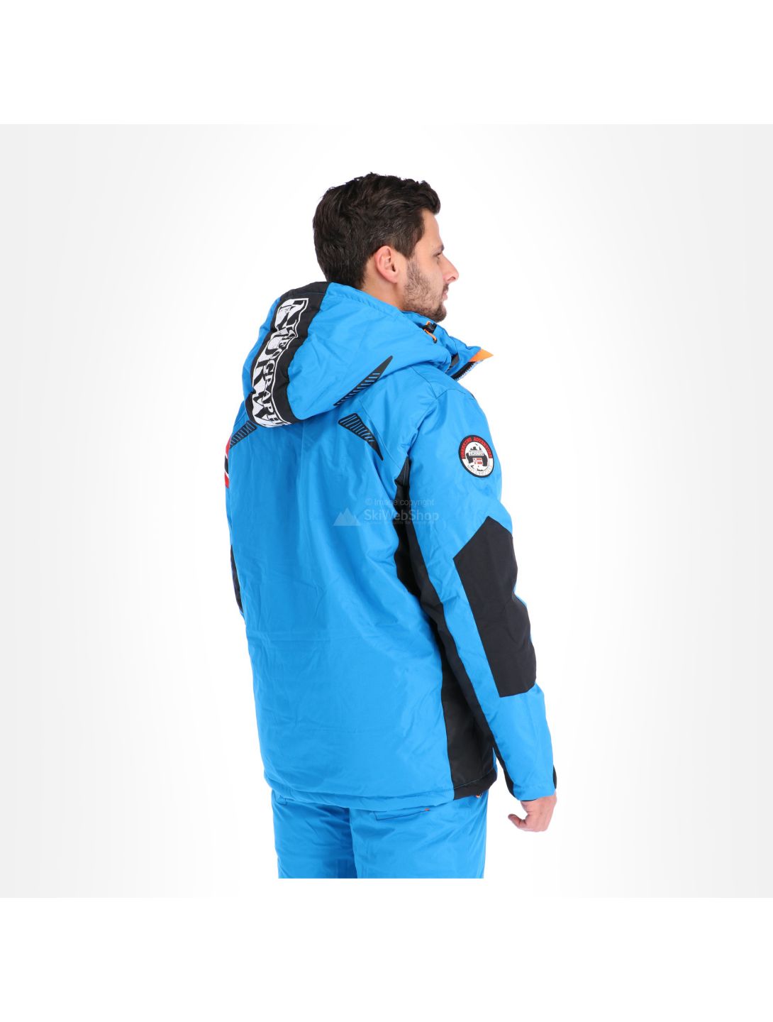 Geographical Norway, Warrior chaqueta de esquí, hombres, azul