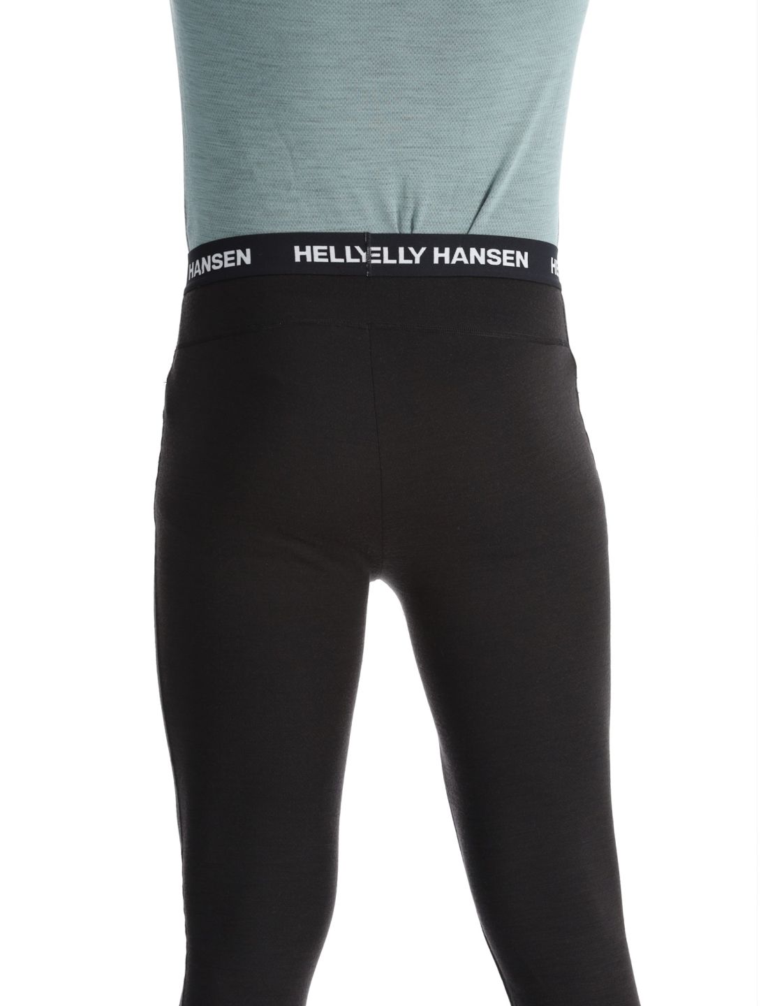 Helly Hansen, Lifa Merino Midweight 3/4 pantalón termoactivo hombres Black negro 