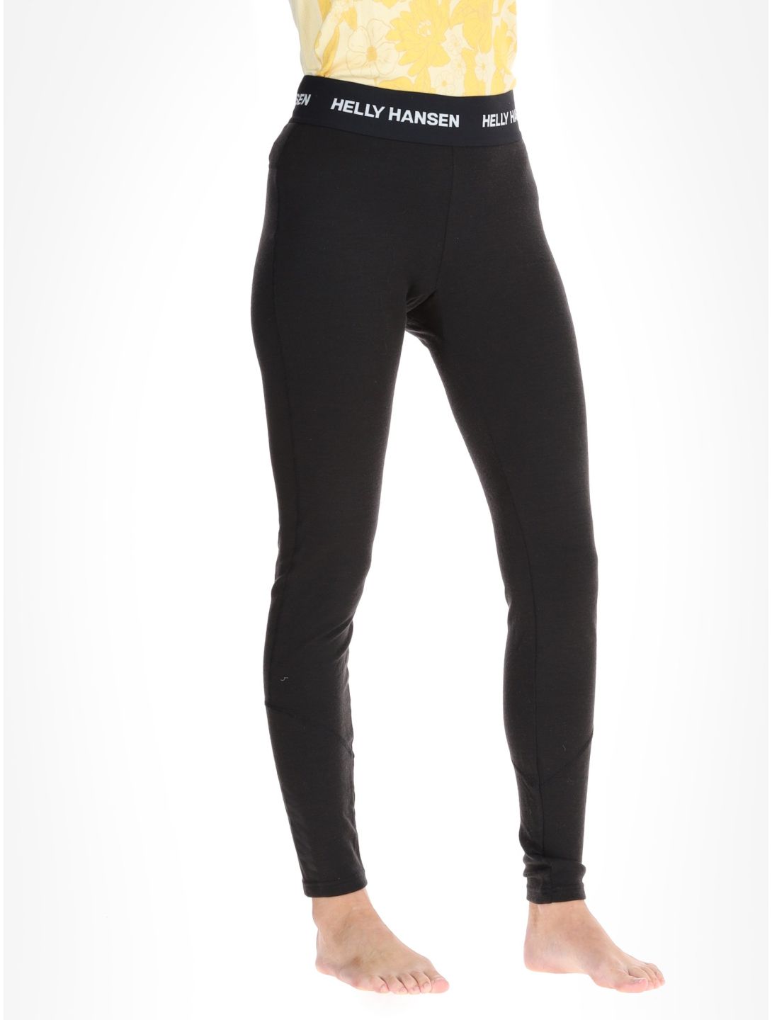 Helly Hansen, W Lifa Merino Midweight pantalón termoactivo mujeres Black negro 