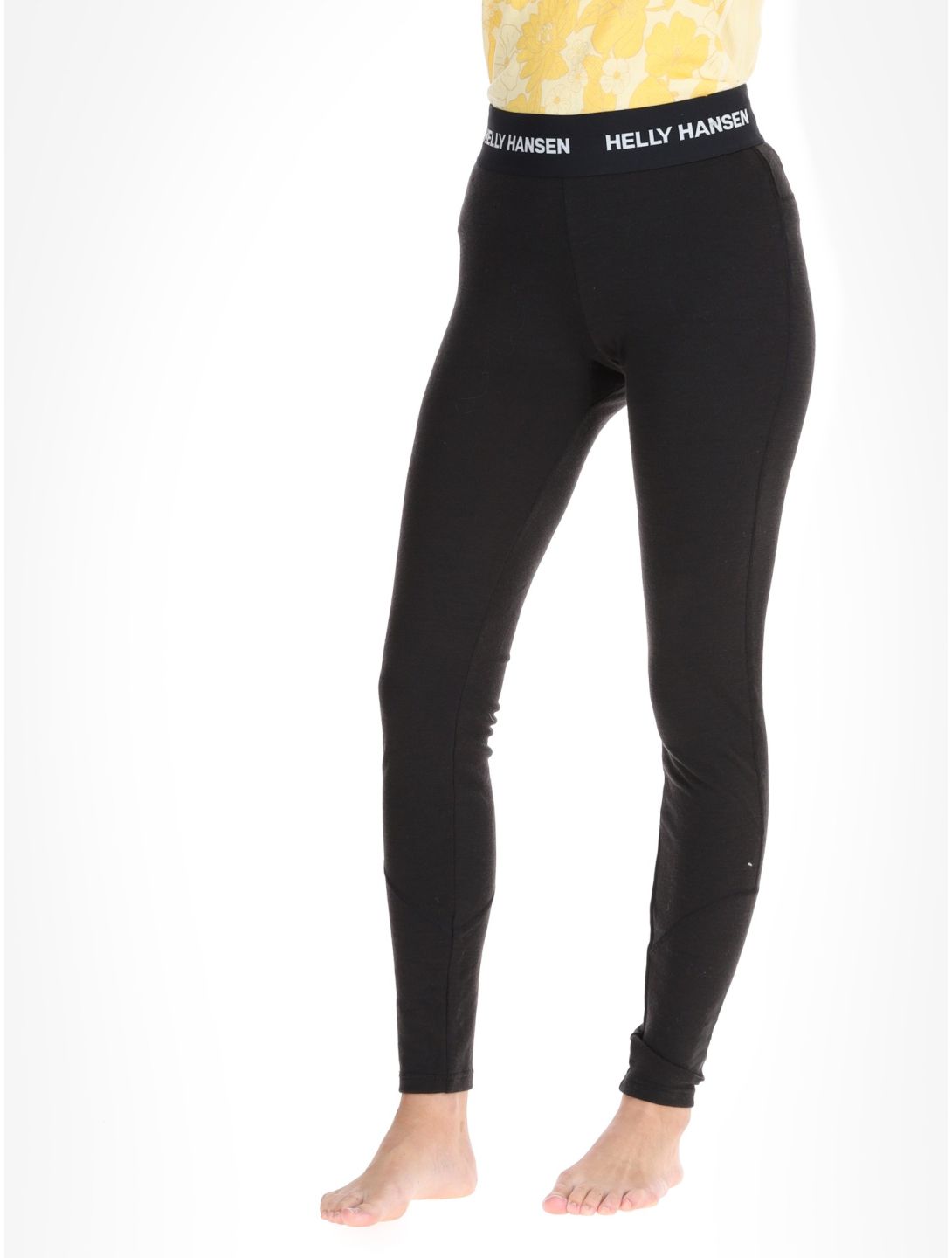 Helly Hansen, W Lifa Merino Midweight pantalón termoactivo mujeres Black negro 