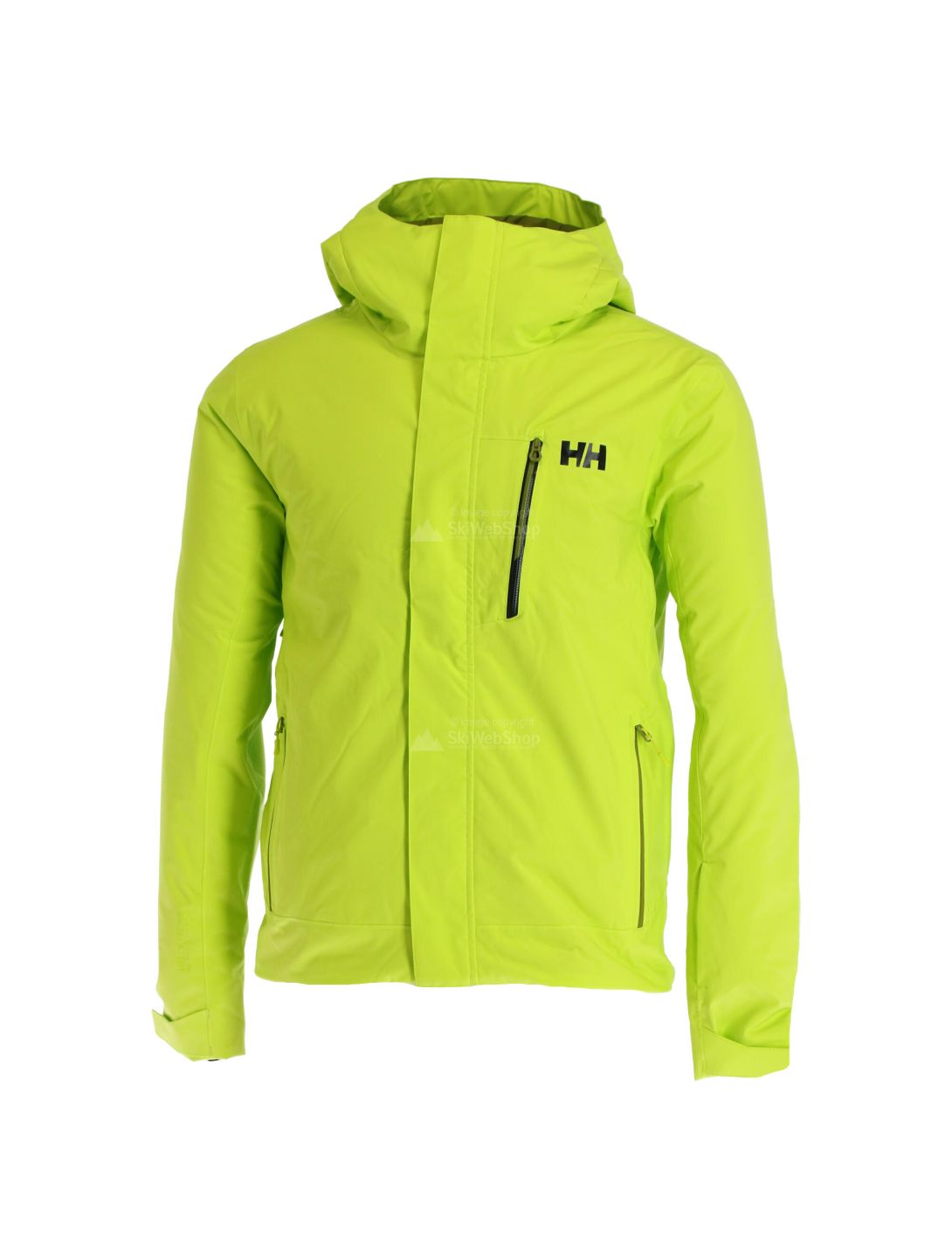 Helly Hansen, Bonanza, chaqueta de esquí, hombres, azid lime verde