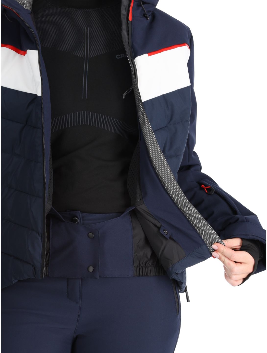 Icepeak, Elsah chaqueta de esquí mujeres Dark Blue azul 