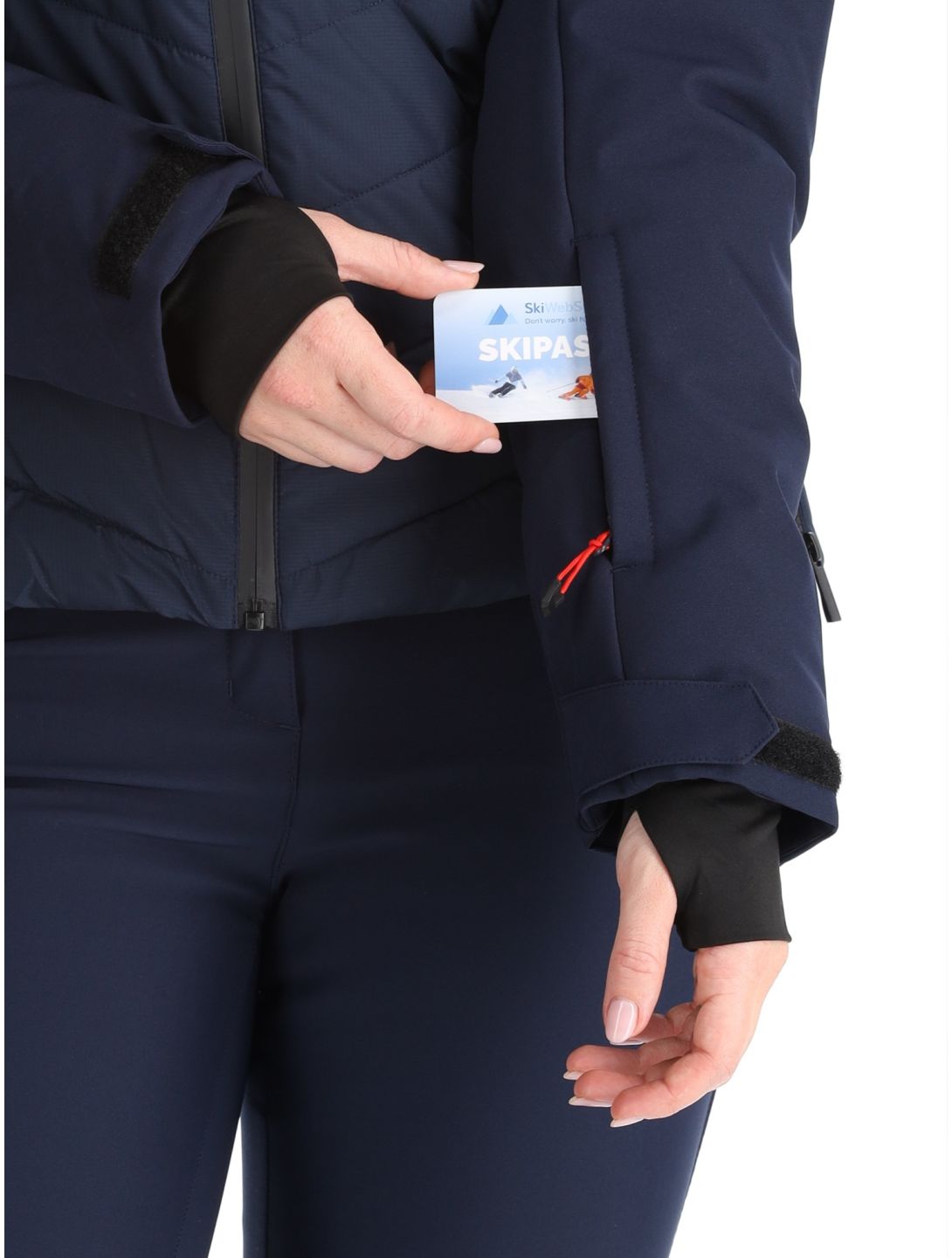 Icepeak, Elsah chaqueta de esquí mujeres Dark Blue azul 