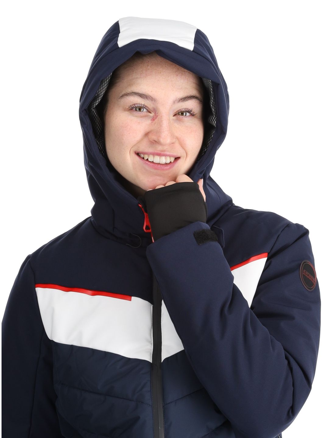 Icepeak, Elsah chaqueta de esquí mujeres Dark Blue azul 