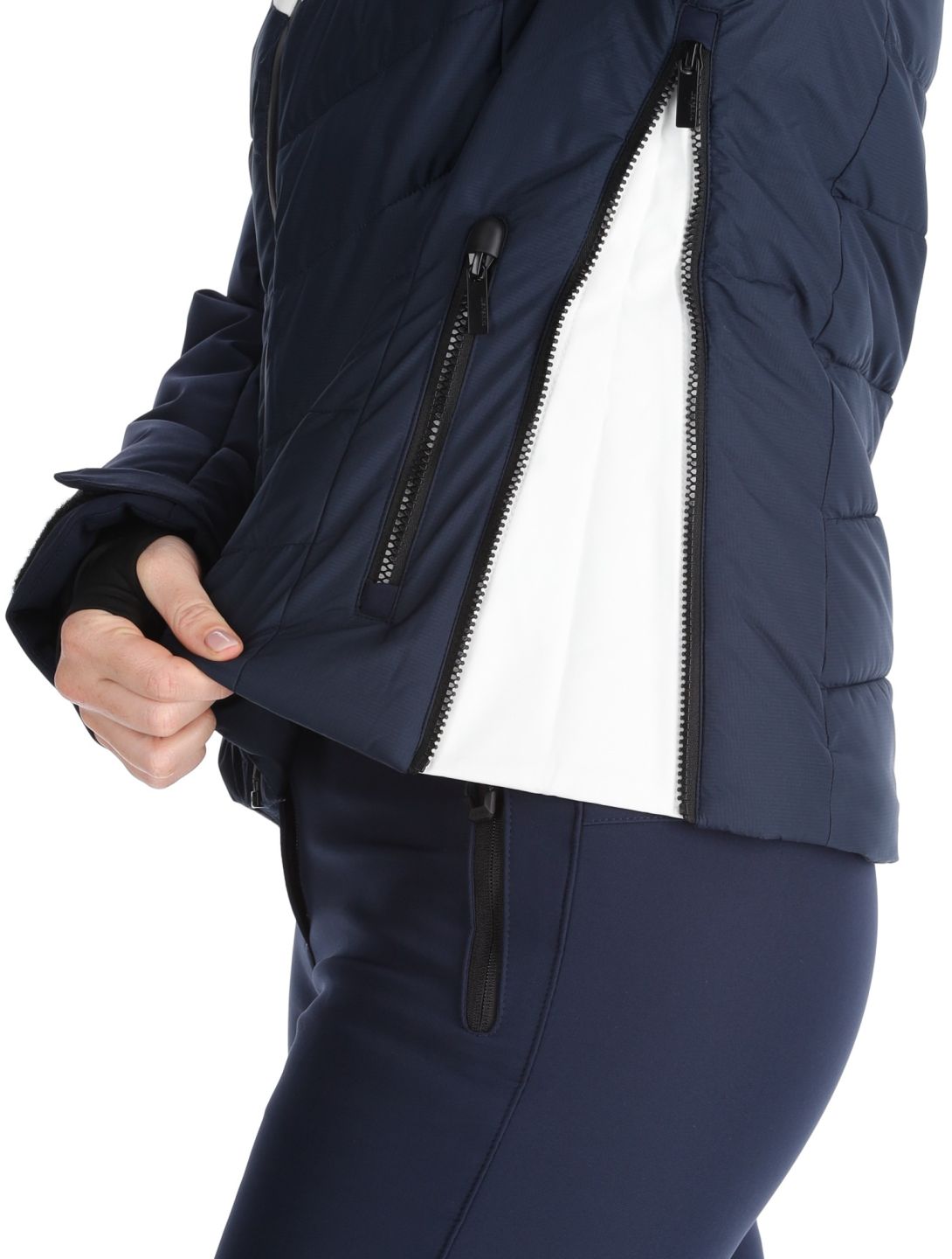 Icepeak, Elsah chaqueta de esquí mujeres Dark Blue azul 