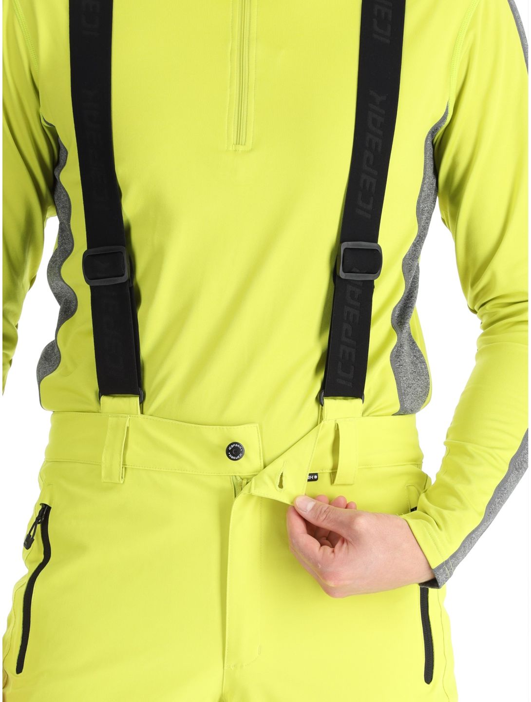 Icepeak, Freiberg pantalones de esquí hombres Aloe verde 