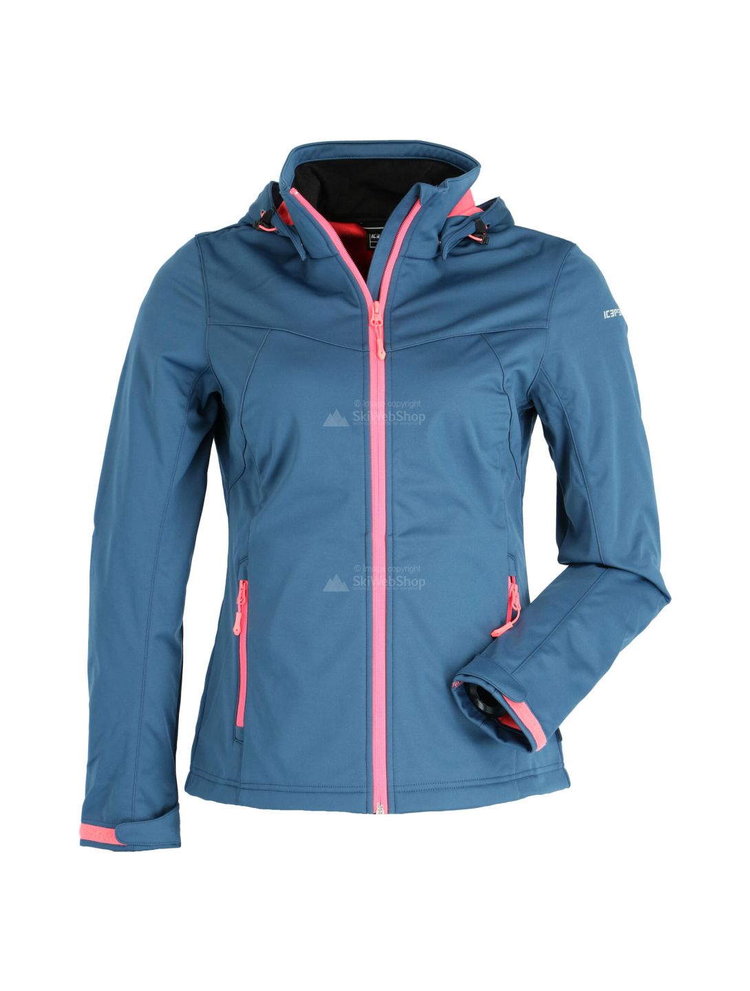 Icepeak, Boise chaqueta de esquí softshell mujeres azul