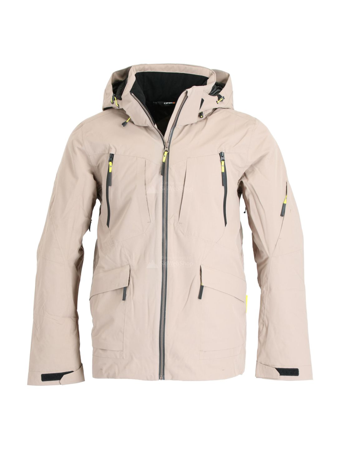 Icepeak, Callahan, chaqueta de esquí, hombres, marrón