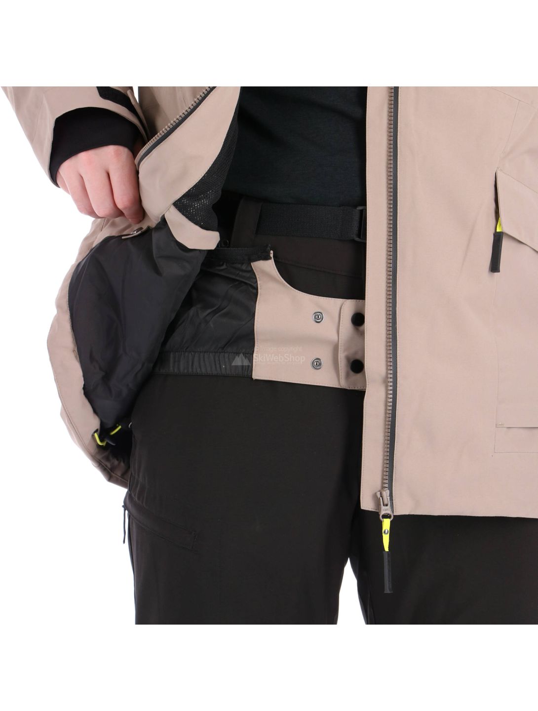 Icepeak, Callahan, chaqueta de esquí, hombres, marrón