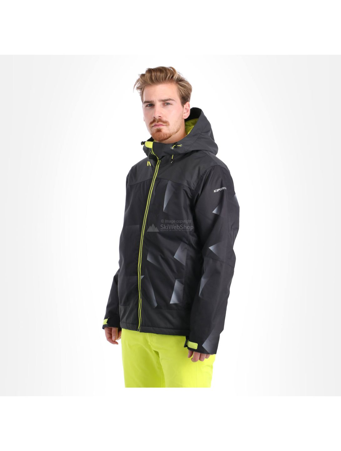 Icepeak, Carbon chaqueta de esquí hombres negro