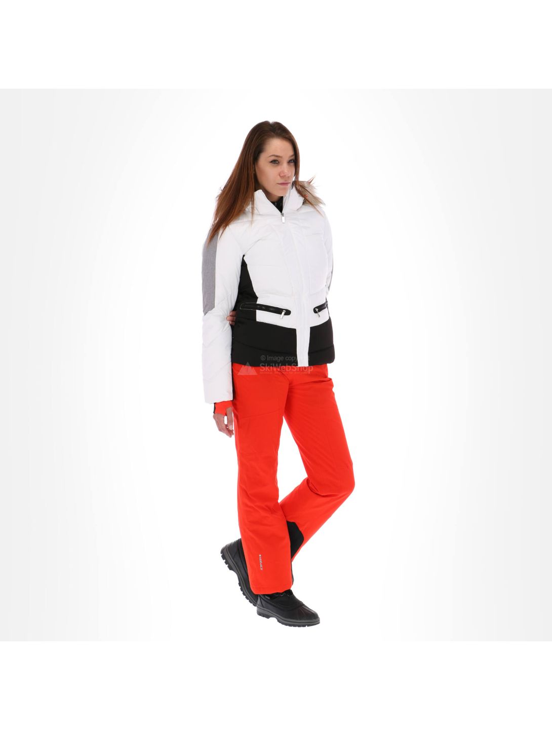 Icepeak, Electra, chaqueta de esquí, mujeres, blanco