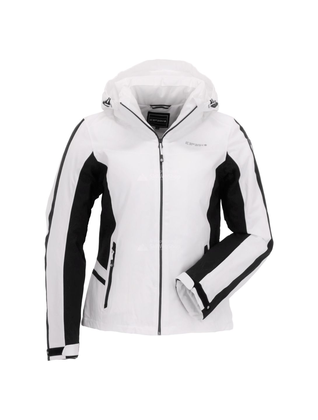 Icepeak, Florence, chaqueta de esquí, mujeres, blanco