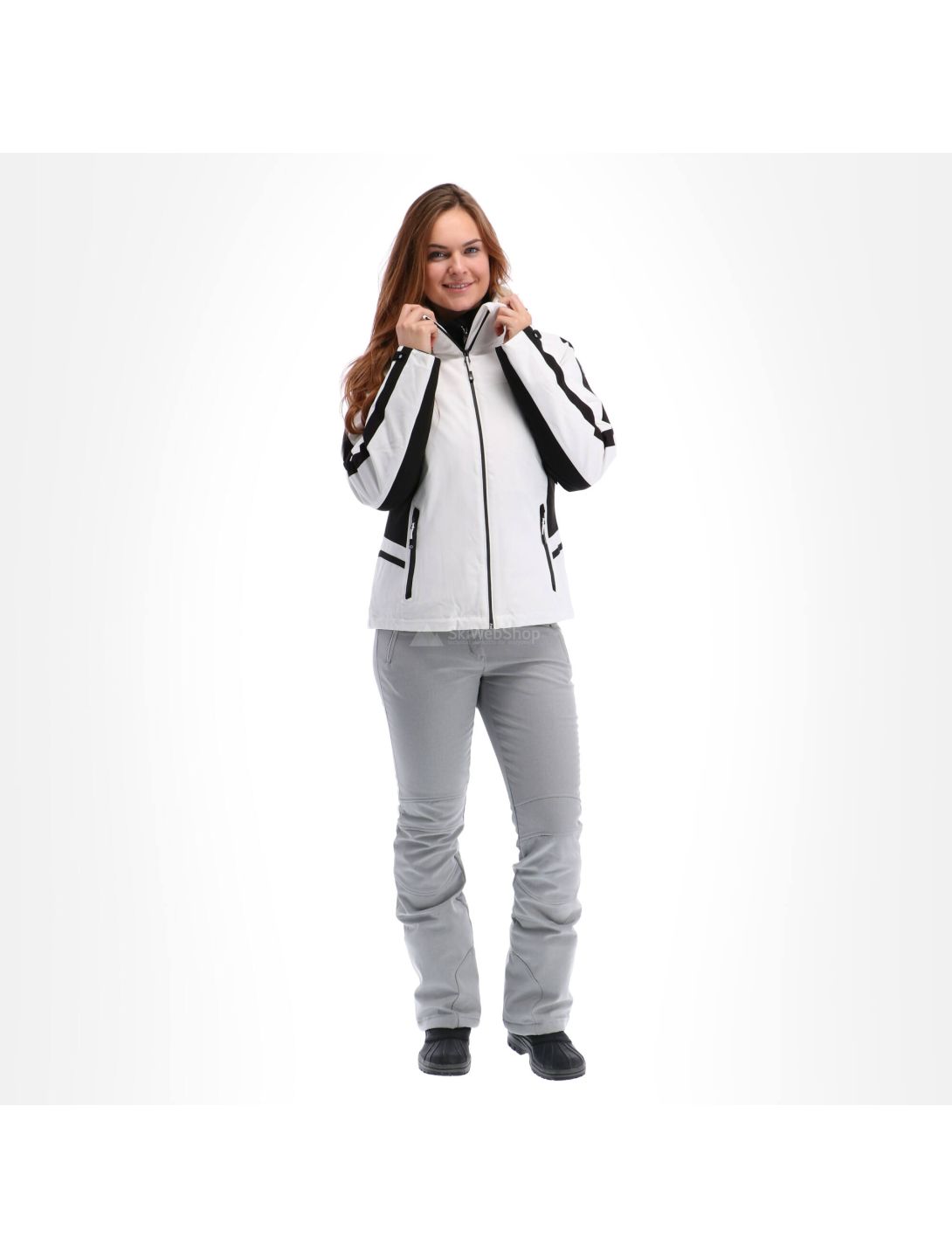 Icepeak, Florence, chaqueta de esquí, mujeres, blanco