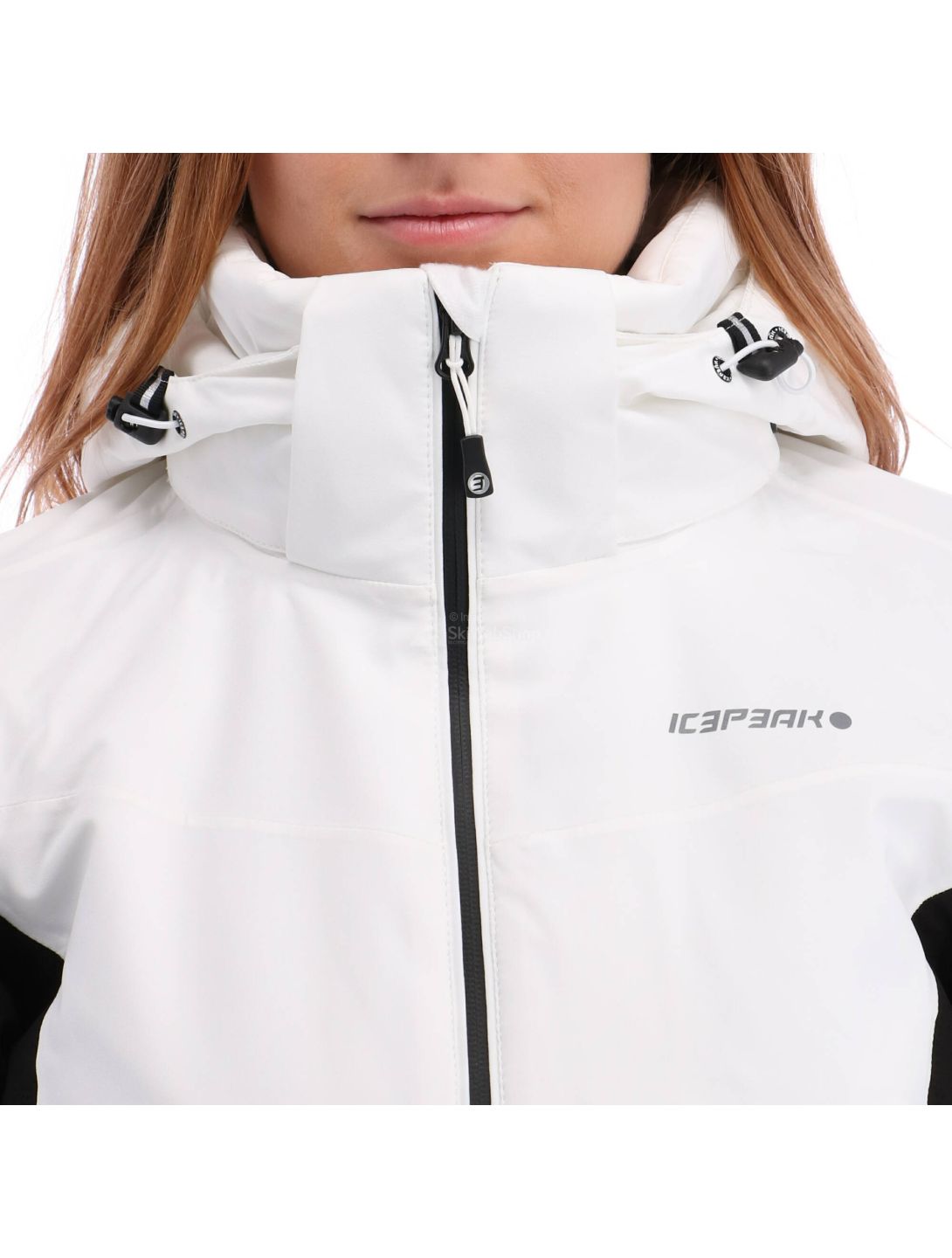 Icepeak, Florence, chaqueta de esquí, mujeres, blanco