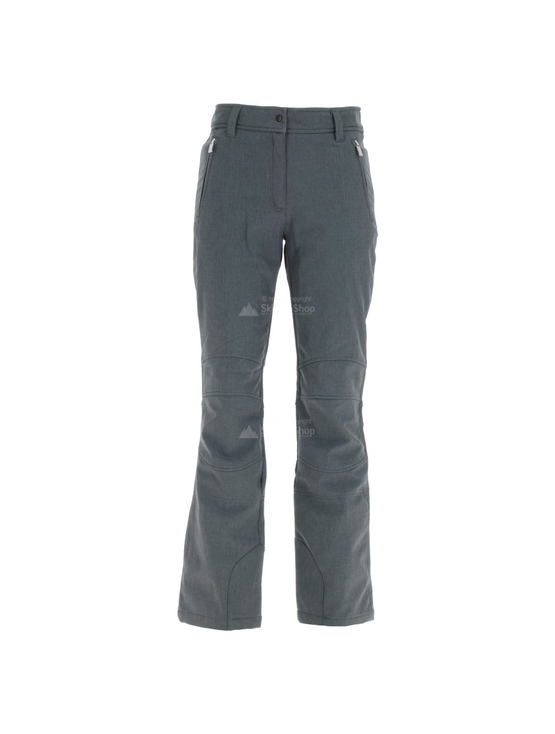 Icepeak, Outi, pantalones de esquí softshell, mujeres, lead gris