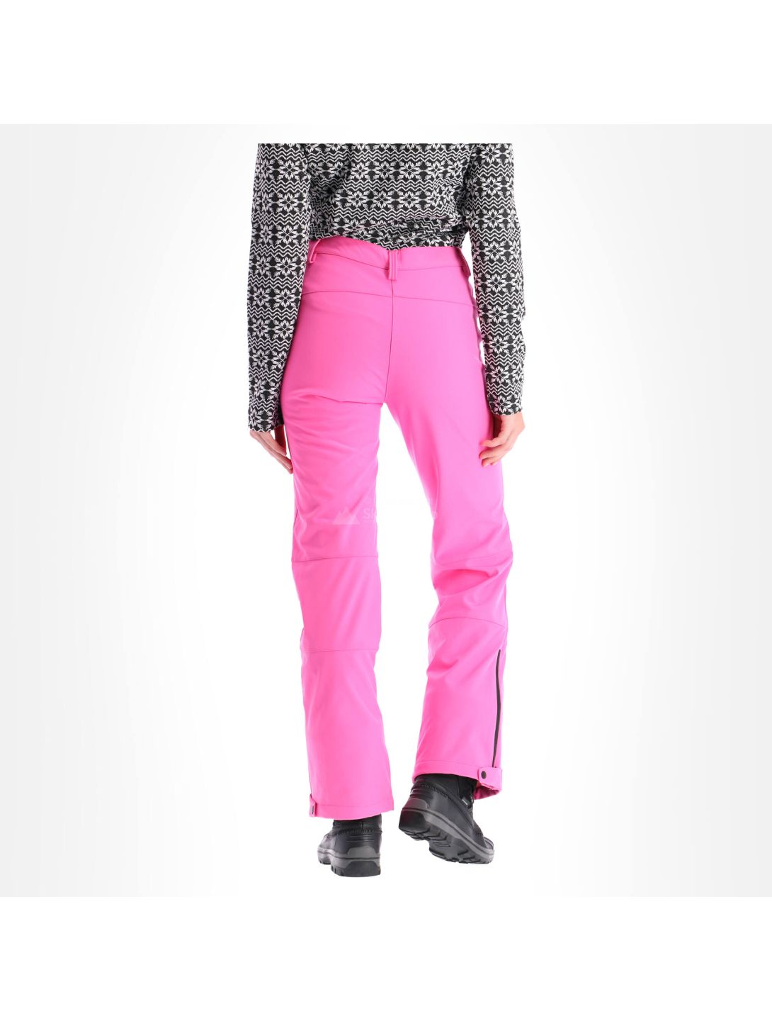 Icepeak, Riksu pantalones de esquí softshell mujeres hot rosa