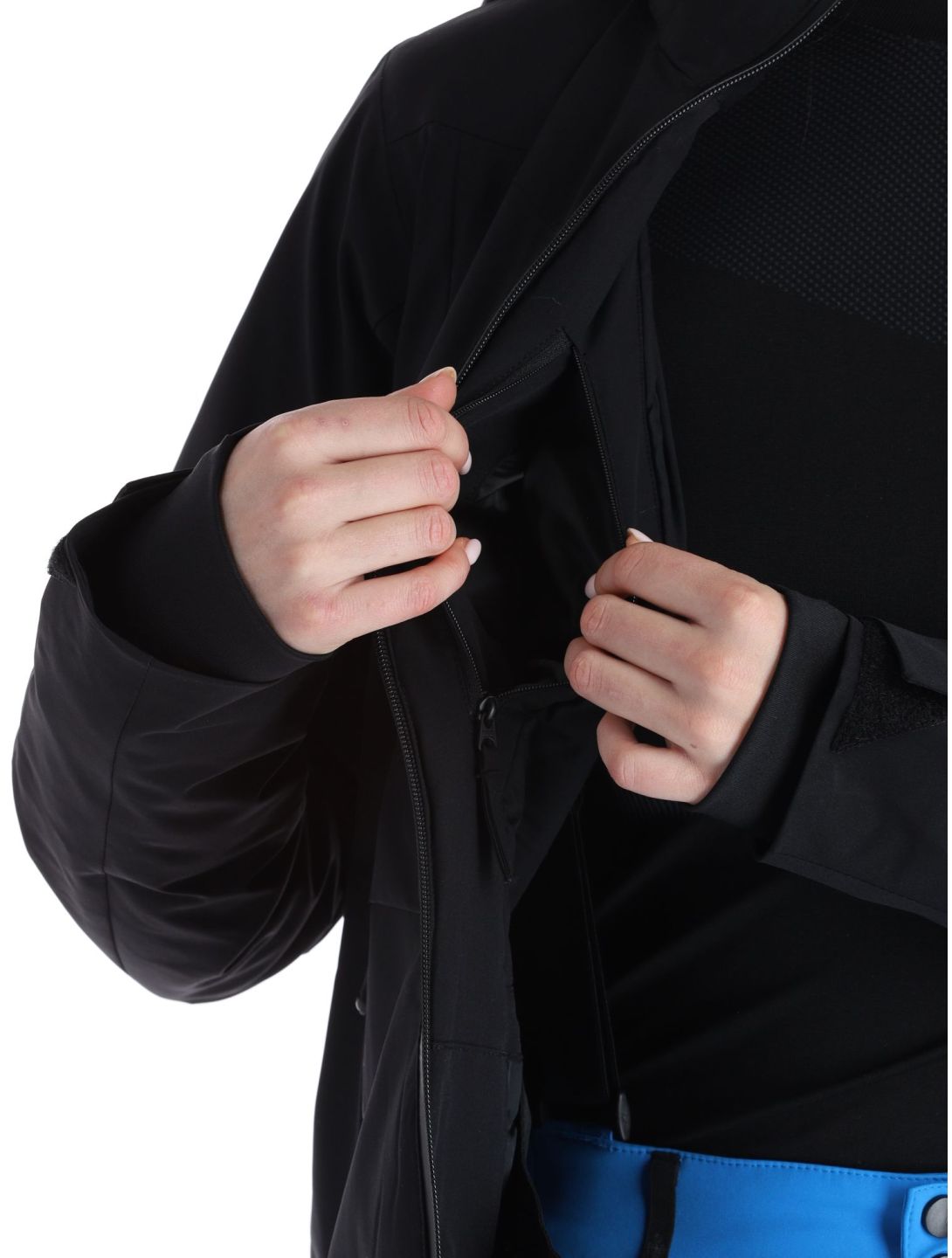 Kilpi, Valera-W chaqueta de esquí mujeres Black negro 