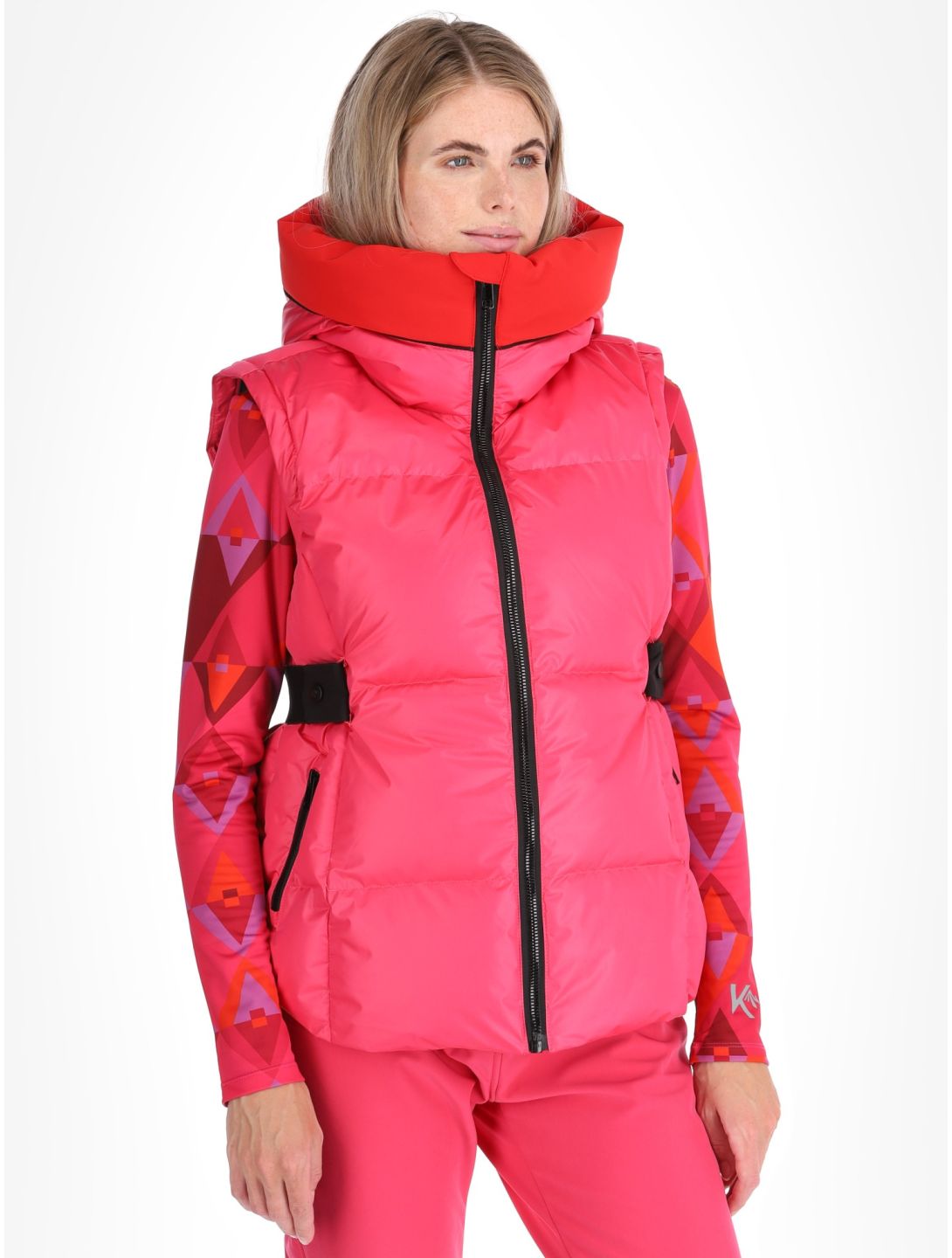 Kou Sportswear, Alpine elegance chaqueta de esquí mujeres Pink rosa 