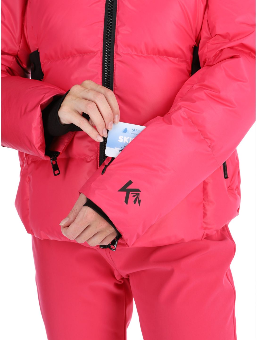 Kou Sportswear, Alpine elegance chaqueta de esquí mujeres Pink rosa 