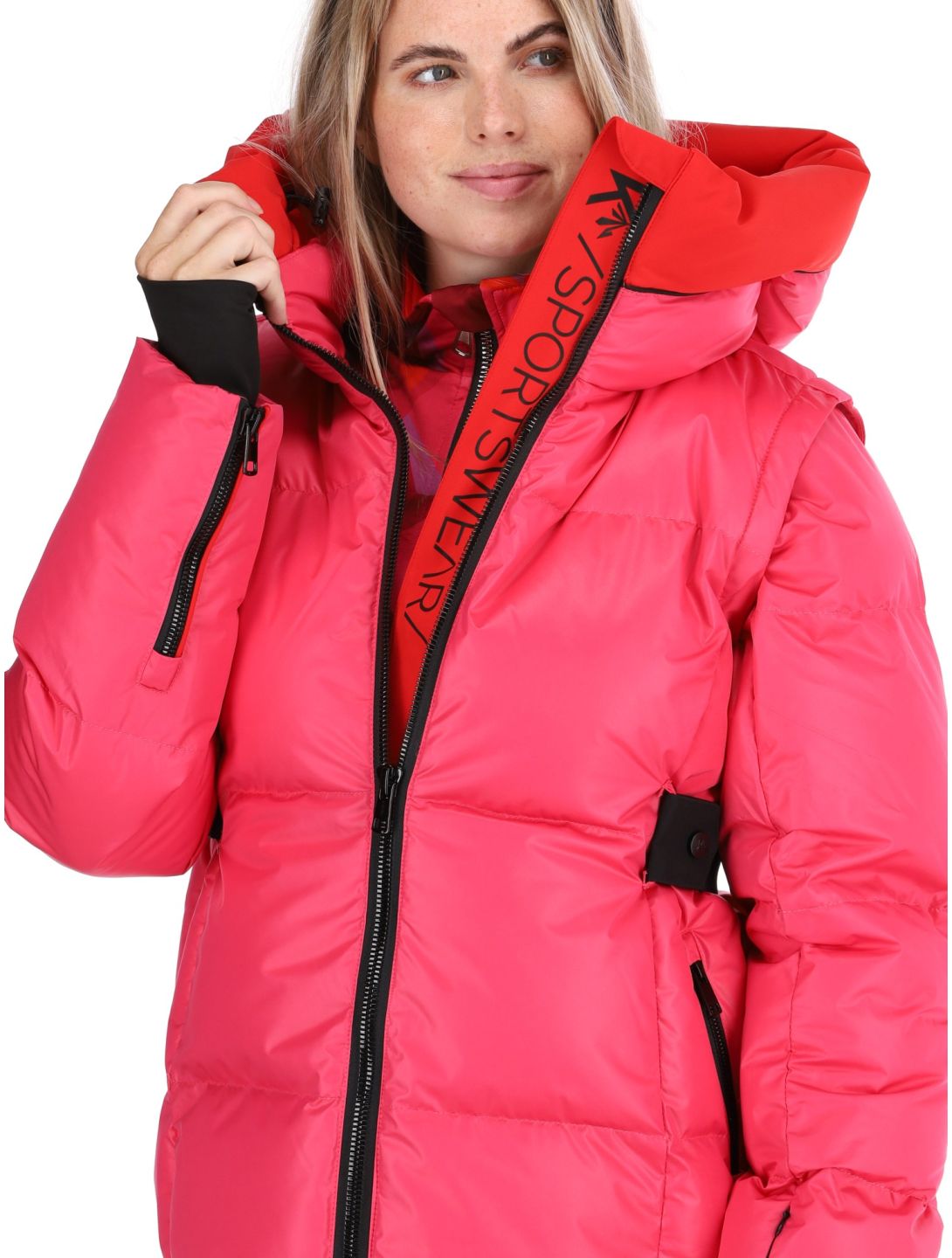 Kou Sportswear, Alpine elegance chaqueta de esquí mujeres Pink rosa 