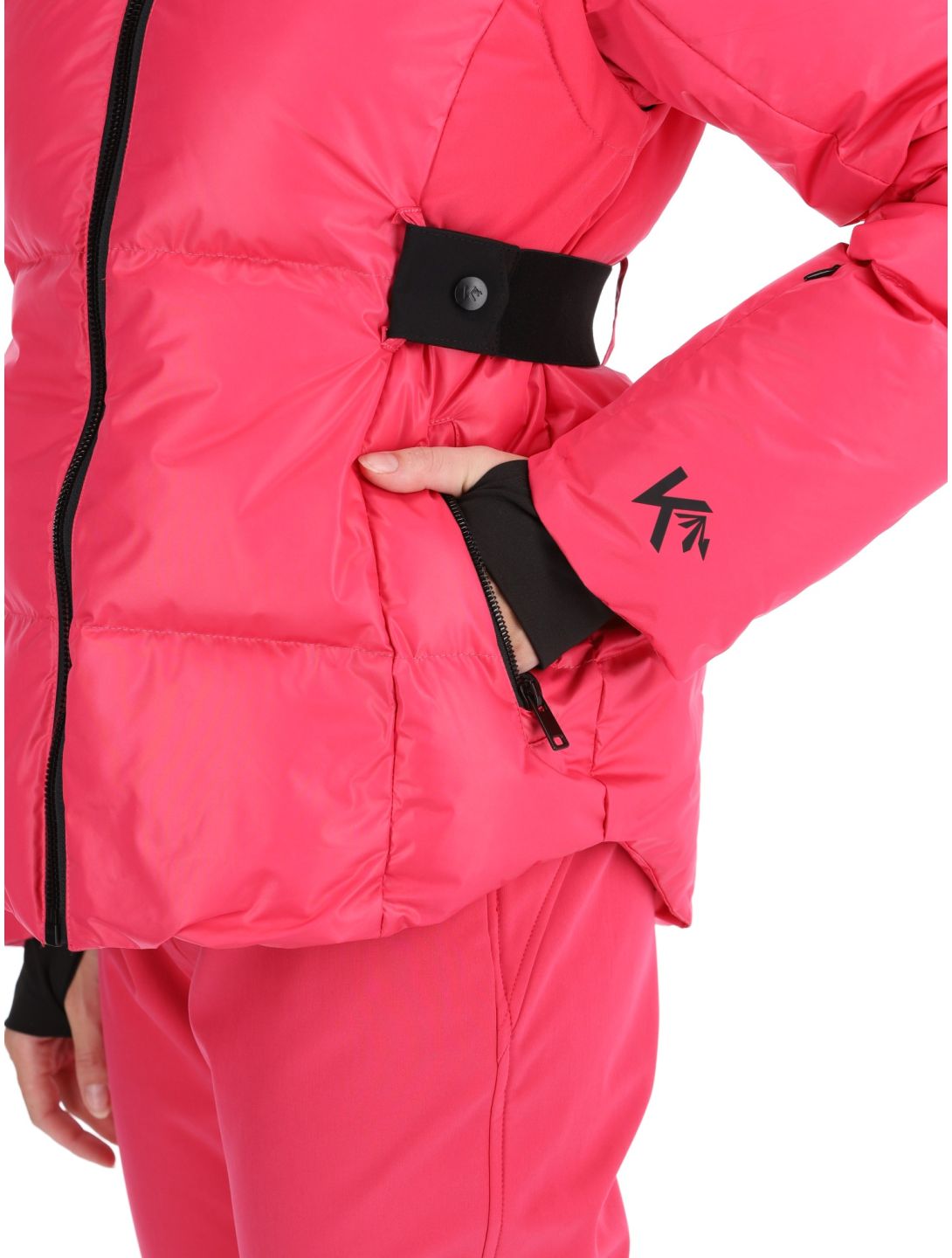 Kou Sportswear, Alpine elegance chaqueta de esquí mujeres Pink rosa 