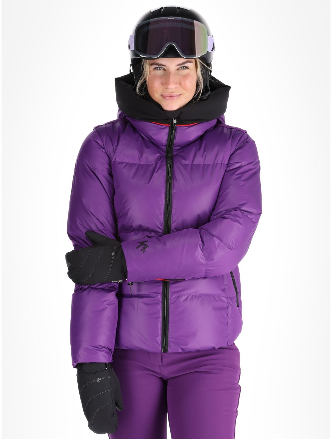 Kou Sportswear, Alpine elegance chaqueta de esquí mujeres Purple púrpura 