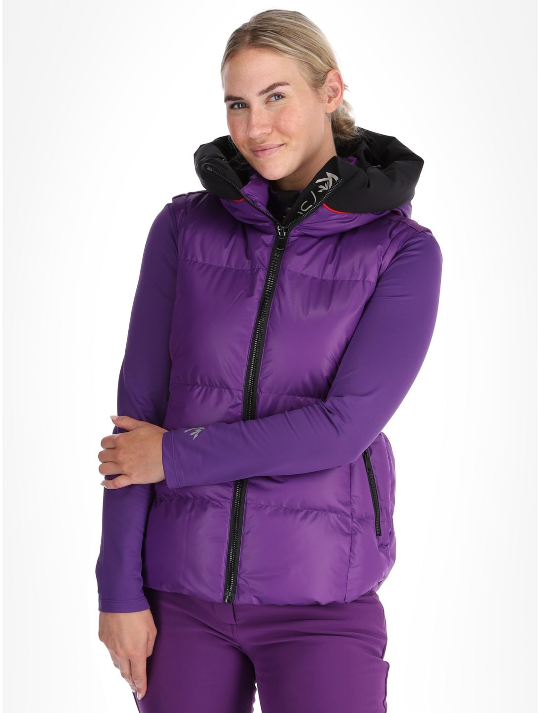 Kou Sportswear, Alpine elegance chaqueta de esquí mujeres Purple púrpura 