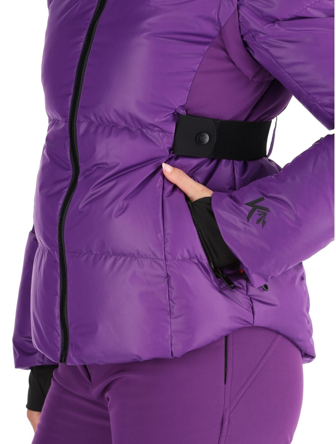 Kou Sportswear, Alpine elegance chaqueta de esquí mujeres Purple púrpura 