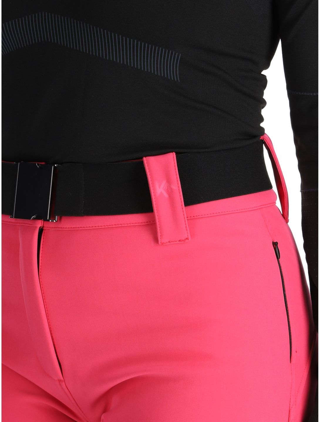 Kou Sportswear, Frost Flare Pants pantalones de esquí softshell mujeres Pink rosa 