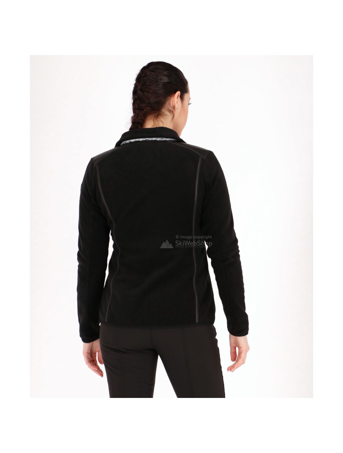 Luhta, Ileana, chaqueta de esquí de capa intermedia , slim fit, mujeres, negro