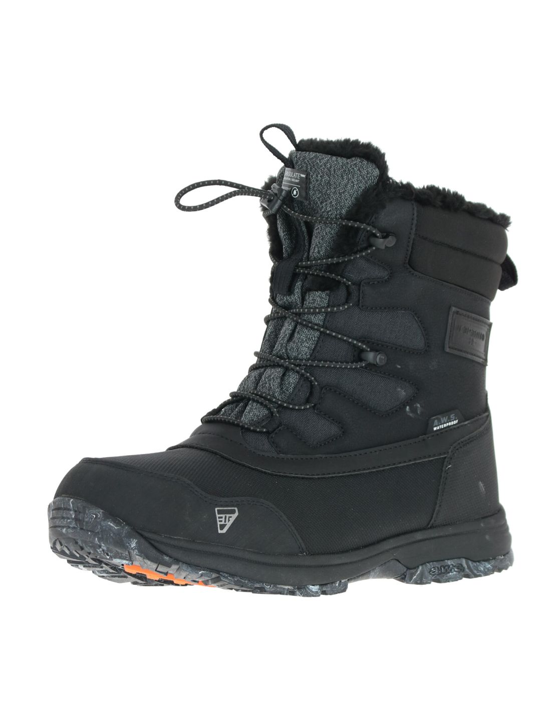 Icepeak, Almonte Mr botas de nieve hombres negro