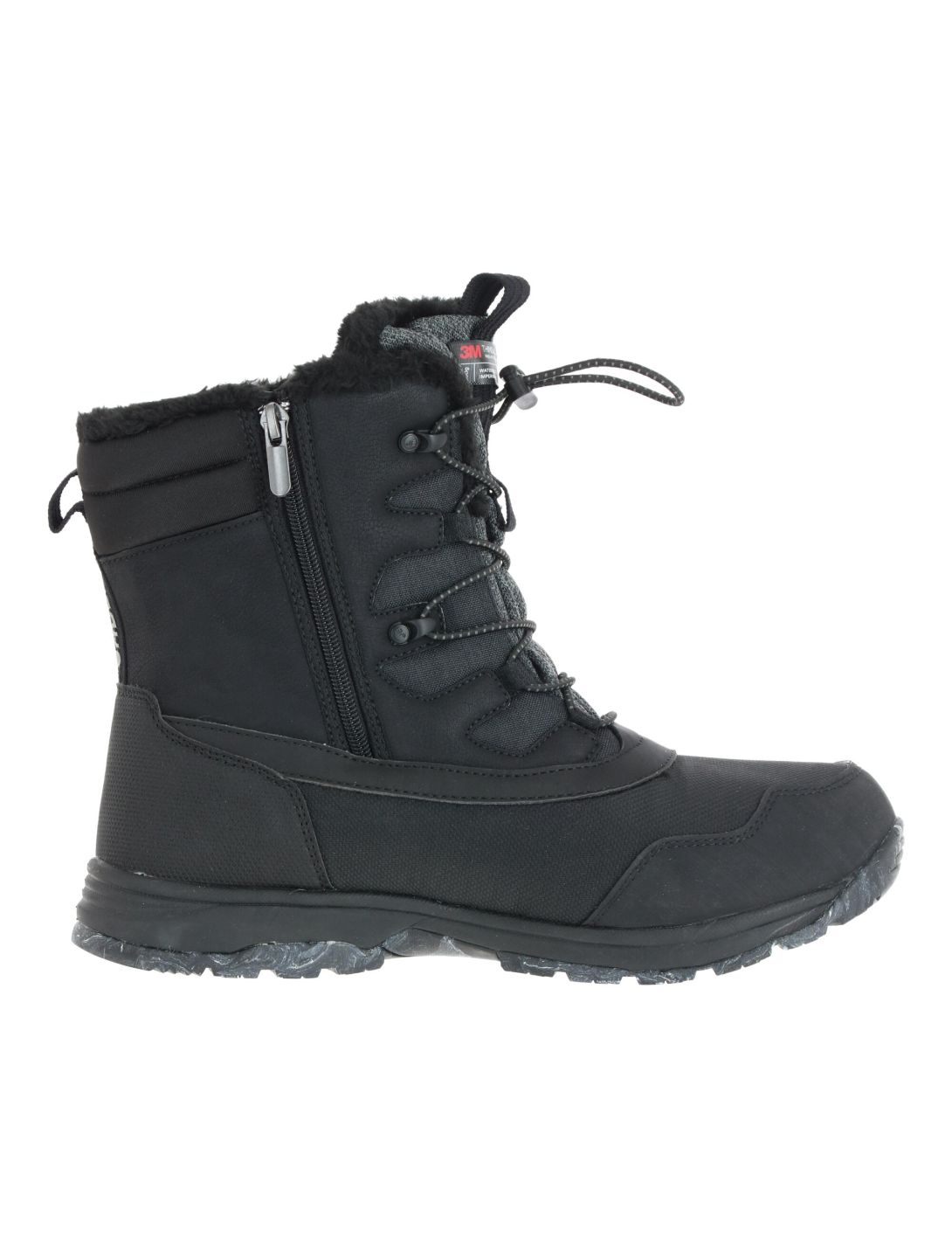 Icepeak, Almonte Mr botas de nieve hombres negro