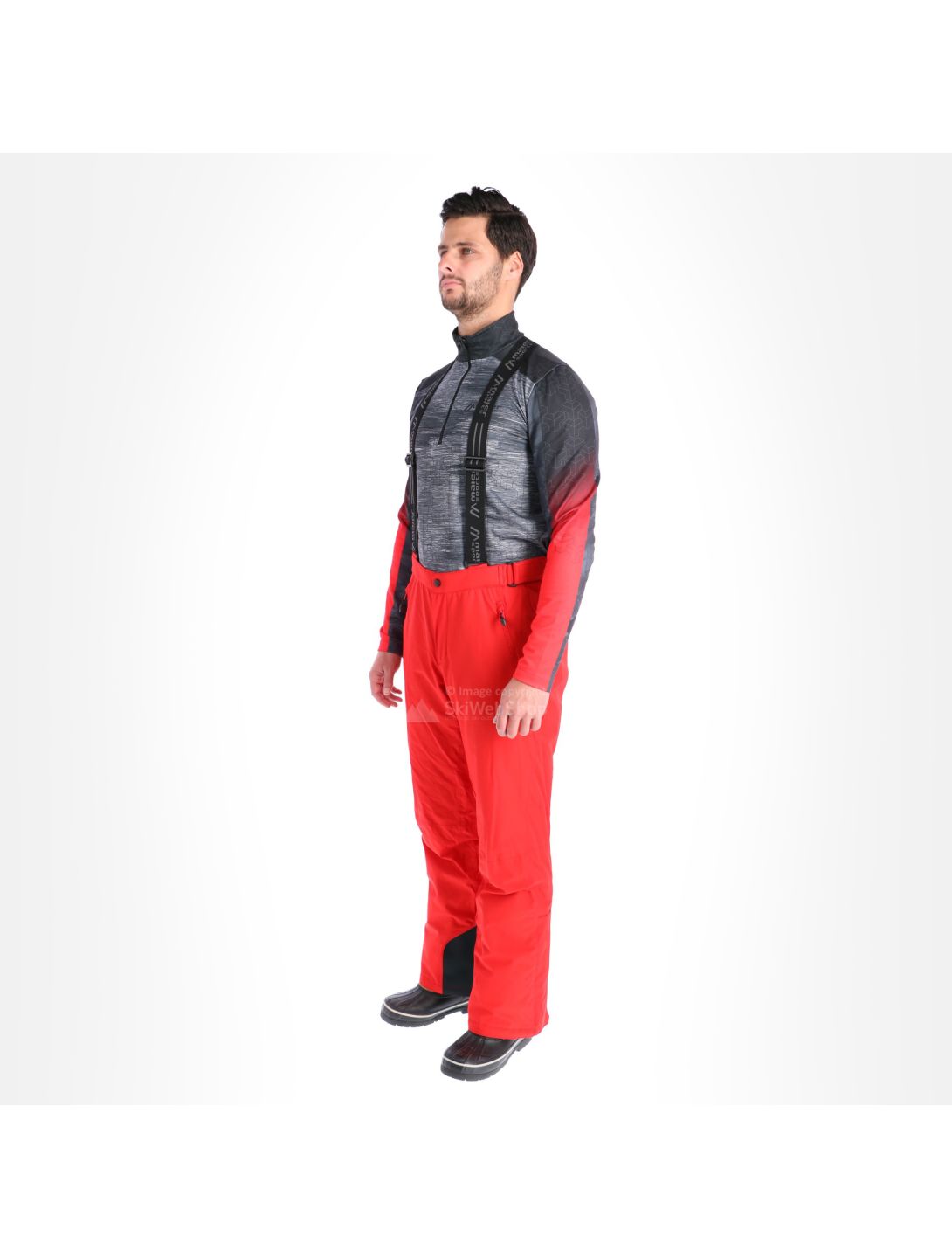 Maier Sports, Anton, pantalones de esquí, hombres, rojo