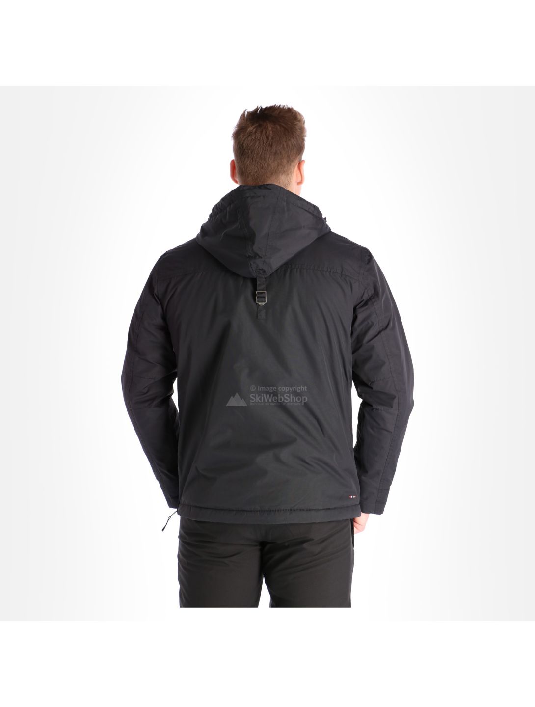 Napapijri, Rainforest pocket anorak, chaqueta de invierno, hombres, negro