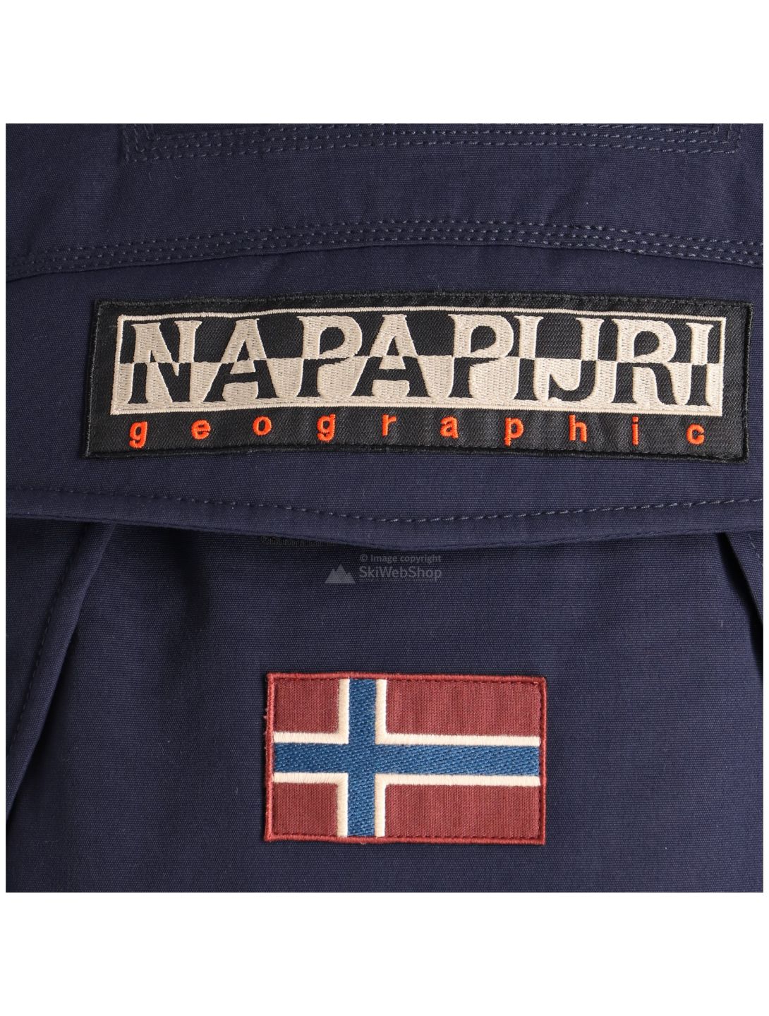 Napapijri, Skidoo anorak, chaqueta de esquí, hombres, navy azul